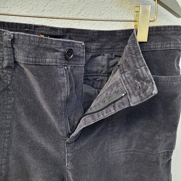 Corduroy Pants Gloria Vanderbilt Womens 16P Petite Stretch Black Fall Winter - Picture 5 of 10